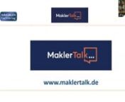 MaklerTalk vom 20.05.2021 mit Helge Ziegler und Michael Ritzert (Immobilienmakler und Akademieleiter der ProfiMaklerAkademie)nn nn