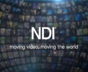 NDI is the only video-over-IP transport and codec that you need to run your remote, cloud or hybrid-based production.nnWith the release of NDI 5 later this month, NDI will remove the boundaries and push the frontiers of live content production. Any device, any location, NDI is the first video-over-IP protocol that is fully optimized for our modern, mobile world.nnSimple, scalable and fast; NDI connected workflows save time, reduce cost and never compromise on quality.
