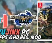 Hello every Monster Hunter fan! The all new custom build update for Ryujinx now has better in-game performance of Monster Hunter Rise. This allowed the game to have a 60FPS and High Resolution MOD. So if you are looking for the XCI/NSP format of the game and the mods for ryujinx then please do watch the entire video for details.nnOfficial Site https://approms.com/mhriseyuzunnSystem Requirements: nCPU: Atleast 4 cores (Higher Core count = better performance) nGPU: atleast GTX 1060 or amd equivale