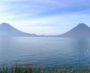 Traveling through Guatemala my girlfriend and I took these pictures. nIt starts with the volcanoes of Lake Atitlan, one of the inspirations for