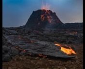 We visit the active volcanoes on the Reykjanes Peninsula in Iceland. We spent 8 hours witnessing the birth of mountains, watching the molten lava bubble and flow through twilight into the night. Music:
