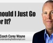 Coach Corey Wayne discusses why you need to make a move on a girl who is giving you signals she wants you, but she&#39;s still hooking up with another guy who she says is a total jerk if you want to have a shot at her; or you risk getting friend zoned for being too weak and timid.nnClick the link below to make a donation via PayPal to support my work:nnhttps://www.paypal.com/cgi-bin/webscr...​nnClick the link below to book a phone coaching session with me personally:nnhttp://www.understandingrelat
