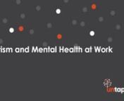 This training aims to help you recognise and understand the signs and behaviours associated with autism and anxiety at work. Anxiety is a naturally occurring emotion for everyone. This training suggests support strategies to implement to avoid escalation of anxiety and/or other mental health conditions. nnnResources nYou can find additional resources to do with building employment skills and knowledge here: nhttps://www.neurodiversityhub.org/nnnReferences nnAmaze. (2020, July 17). Autism and men