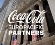 The New York Stock Exchange welcomes Coca-Cola Europacific Partners plc (NYSE: CCEP). In honor of the occasion, Sol Daurella, Chairman, Damian Gammell, Chief Executive Officer &amp; Nik Jhangiani, Chief Financial Officer, will virtually ring The Opening Bell® in celebration of CCEPs 5th anniversary of listing, the completion of the Coca-Cola Amatil acquisition and its new company name.