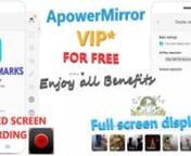 HinI am Anish Kumar, Welcome to our youtube channel Neutrino Tech.nOfficial blog - www.neutrinoblogs.blogspot.comnAbout this video:-nHow to download Apowermirror vip version for FREE so you could enjoy the premium benefits.nDownload link : https://drive.google.com/u/0/uc?id=1PW2waf_FGqvDHe9xGK_BalVIGV75_Ocn&amp;export=downloadnIf any problem occur in this steps, please comment I will try to solve your problem.nnThank you so much.............n......................................................