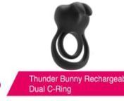 https://www.pinkcherry.ca/products/thunder-bunny-rechargeable-dual-c-ring?variant=31149065896030 (PinkCherry USA)nhttps://www.pinkcherry.ca/products/thunder-bunny-rechargeable-dual-c-ring?variant=31149065896030 (PinkCherry Canada)nn&#39;Honey, I Shrunk The Vibrator!&#39; It&#39;s something nerdy yet goodhearted inventor Wayne definitely didn&#39;t say in our favourite/the only accidental shrinking comedy of &#39;89. Yep, we&#39;re old! But, if he had figured out that his shrinking machine worked before miniaturizing hi