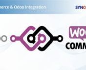 WooCommerce Integration &#124; Odoo Apps &#124; #Synconics [ERP]nnBuy this modulenhttps://bit.ly/3yTR5plnnAbout This Video:n---------------------------nWooCommerce is an extension of WordPress which is used to manage E-commerce WebsitesnThis application facilitates bi-directional integration between Odoo and WooCommerce, with multiple WooCommerce Instances/StoresnnWhat&#39;s Newn-------------------n1. Added order and limit in customer searchn2. Added search view in mismatch logn3. Added functionality to expor