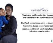 On 26 July, BioNTech announced the start of its Malaria project which aims at the development of a safe and highly effective malaria vaccine and the implementation of sustainable vaccine supply solutions on the African continent. The company’s project is part of a programme by the kENUP Foundation to accelerating the eradication of Malaria. This goal was out of reach so far, despite enormous financial and public health efforts of the global community. The scientific and entrepreneurial progres