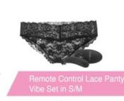 https://www.pinkcherry.com/products/remote-control-lace-panty-vibe-set-1 (PinkCherry USA)nhttps://www.pinkcherry.ca/products/remote-control-lace-panty-vibe-set-1 (PinkCherry Canada) nnThere will be times in your life (like in the midst of a global pandemic, for example), when you and your partner might have to get a little/a lot creative when it comes to date night. Usually, we&#39;d recommend taking CalExotic&#39;s Remote Control Lace Panty &amp; Vibe Set out on the town, but right now, you&#39;re more lik