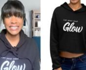 For more info or to #buy now: https://glowstreamtv.com/product/cropped-glow-hoodie/nnAlso check out other items in our #shop: https://glowstreamtv.com/shop/nnWe use PayPal to keep your payments SAFE &amp; SECURE.nnAbout : nLet your soul glow with this sexy cropped “glow” hoodie. The super-soft fabric also makes for the perfect stay-at-home staple piece! The trendy raw hem and matching drawstrings means that this hoodie is bound to become a true favorite in your cool weather wardrobe.nn• Co