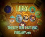 A 12 card spread including a classic Celtic Cross, and 2 Archetype Cards defining who is whom on the Path of True Love for LIBRA Sun, Moon, Rising &amp; Venus signs recorded in January 2021. nnEXTENDED READ ON VIMEO FOR ALL 12 SIGNS IN ORDER OF PUBLICATION:nhttps://vimeo.com/ondemand/soulmatesfeb2021nnPATH OF TRUE LOVE READINGS ARE ABOUT YOU!nThey address the question, n