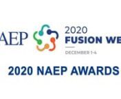 2020 NAEP Awards from naep 2020