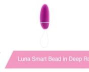 https://www.pinkcherry.com/collections/shop-by-brand-lelo/products/luna-smart-bead(PinkCherry US)nnhttps://www.pinkcherry.ca/collections/shop-by-brand-lelo/products/luna-smart-bead(PinkCherry Canada)nnWe&#39;re not sure about you, but we&#39;ve always been told that brains are more important than beauty. While we 100% agree when it comes to not judging books by their covers and similar bits of wisdom, we also know that sometimes, you can have both! Case in point: the Luna Smart Bead by lovely Lelo.
