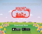 The official trailer for the learning game app MiniMo Town where you get to meet the world of MiniMo. Build and customize your own town by use spelling to make items to your citizens. Get to saw, hammer and clean to make your city nice.nYou will also meet the naughty four monsters: Oop the fart monster, Paw the tickle monster, Filch the thief monster and Purp the slime monsters.nnRead more - and download the game - here http://minimo.dk/