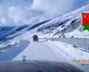 Road Drive On Karakoram Highway ( KKH ) From Pakistan To China Border. Sost To Khunjerab Pass 4,693 Meter High Via KKH On FiveDoor ( Peradjo).nnnCapturing The Nature On Camera by Bahber Chipursonic with a full Snowing Scene. The Temperature Nowadays at Khunjerab National park is -22 degree Centigrade ,Humidity 76 % , Wind 13 kmhknown by its initials KKH, also known as N-35 or National Highway 35 (Urdu: قومی شاہراہ 35‎) or the China-Pakistan Friendship Highway) is a 1,300 km (810 mi