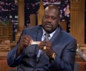 Shaq reads popsicle stick jokes and also jokes that he&#39;ll kick Arthur&#39;s ass after the show.