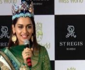 Not Akshay Kumar but THIS actor is who Manushi Chhillar wished she acted opposite; WATCH throwback. Miss World Manushi Chillar says she would love to work in an Aamir Khan film as the superstar is known to make socially-relevant movies in this throwback video. Manushi was crowned Miss World 2017 and is soon to make her debut opposite Akshay Kumar in the movie Prithviraj. The doctor from Haryana said she finds all the actors in Bollywood beautiful but Aamir and former Miss World Priyanka Chopra a