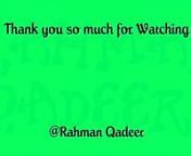 Tum hi hoo -YouTube -- Green Screen -- Whatsapp Status -- EnglishSubTitle -- FullHd -- Rahman Qadeer from tube rahman