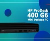 Experience powerful everyday business performance and security ina stylish, petite package at an economical price point with the HPProDesk 400 Desktop Mini. Get essential productivity and built-insecurity everywhere you need a desktop.nnVisit : https://www.redcorp.com/en/product/mini-pc/hp/prodesk-400-g6-desktop-mini-pc-i5-10400t-8gb-ram-256gb-ssd-win10-pro-azerty-belgian-23g71ea-uug/1170mwt8
