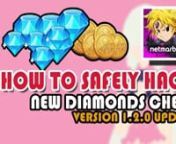 Want to know how to safely hack 7DS Grand Cross? If your answer is yes, then watch this video! This new diamonds cheat method works with the latest and current version 1.2.0 of the game. So rest assured that if you followed all the step by step guide shown in this video tutorial, you will get all the diamonds you need within your account in order for you to summon the characters you like within the game. This method can be done once a day and is safe. Enjoy playing The Seven Deadly Sins Grand Cr