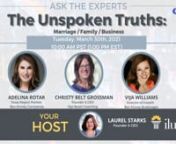 Some call it counter-culture, others call it a modern family. Join me as we have a conversation about the dynamics of marriage, family, and business that are rarely talked about....in the open.nHow do they do it all? Hint: They don&#39;t.nMom guilt: Ain’t no shame in their game! These women aren’t winning any baking contests and can’t work the dishwasher - but make no mistake, their kids get the best of them!nSuccess: Such a big word - what even is the definition, anyway?nThe Tribe: These are