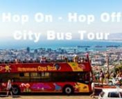 What better way to discover a new city, especially one with as much history, and as many delights as Cape town, than with a Hop On Hop Off Bus Tour. Cape Town is considered one of the world’s most beautiful cities. Purchase either a 1or 2-day ticket and learn Cape Town’s history as the bus wends its way through the 368-year-old city.nnAs with any bus, if you see something you want to investigate further, simply jump off, explore to your heart’s content, then catch the next Hop On Hop Off b
