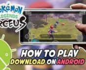 Does your Android phone have DrasticNX app on it? If not, then you should get it if you want to play Pokemon Legends: Arceus. DrasticNX app will allow you to play Switch games in it easily as long your mobile device can handle the emulation. All you need is the XCI file of the game and the App installed in your phone. If you don&#39;t know where to begin or where to get all the necessary files needed to play the game, then just watch this video tutorial until the end and follow all the steps in this