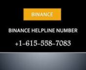 Binance&#Helpline&#Number (26) from binance helpline number
