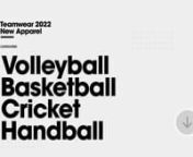 Volleyball, Basketball, Cricket and Handball - Macron Teamwear Collection 2022