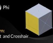 Demonstration of the Split and the Crosshair functionalities of Phi Freeform Surface Modeler.