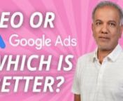 Please join our FREE Facebook group ‘Google Ads Like A Boss’. Meet like-minded professionals, join the discussions, ask questions, offer help and much more. https://www.facebook.com/groups/googleadslikeabossnnThe No.1 Google Ads Coaching and Training Program. Watch Masterclass here: https://sfdigital.co/youtubennGoogle Ads is one of the most powerful online marketing tools available. But is it really better than SEO? Watch this video and find out.nnIs SEO better than Google Ads? okay, this i