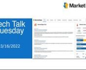 This week in the MarketEdge Tech Talk Tuesday for March 16, 2022 host Will Paule along with co-host David Blake provide a technical analysis of the previous week’s market activity.nnAnother volatile week of trading saw the major averages pummeled to start the period, stage a relief rally midweek, before selling off ahead of the weekend. Global markets struggled on Monday as fighting between Russia and Ukraine escalated sending crude oil prices briefly above &#36;130 a barrel before settling at &#36;10
