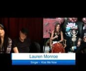 Lauren Monroe drops her new Song Kiss Me Now, an exclusive on the Brooklyn Cafe Mid Day Show, March 14, 2022