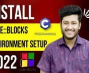 ------------------------------------- HELLO GUYS -------------------------------------nHello!! Everyone in this video, I have shown you how you can easily install CodeBlock on your Windows 10 64 bit operating system. And also I have shown how you can easily set up your environment.nn♻ Post Link:-nn� Today I am going to show you how you can also install code blocks in Windows operating system. And you can set up its environment. I have tried to explain in a very simple and general way how t