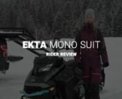 TOBE Rider Review - Tana Hoffman: Ekta Mono from ekta