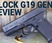 The Glock G19 Gen 5 pistol in 9mm Luger is ideal for a more versatile role due to its reduced dimensions. The new frame design without finger grooves still allows to instantly customize its grip to accommodate any hand size by mounting the different back straps. The reversible magazine catch and ambidextrous slide stop lever make it ideal for left and right-handed shooters. The rifling and the crown of the barrel were slightly modified for increased precision.