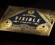 https://magicshop.co.uk/products/visible-gimmicks-and-online-instructions-by-craig-petty-and-the-1914-tricknAdmit it. You own (or once owned) an Invisible Deck.nnA spectator freely names a playing card which is immediately shown to be the ONLY card reversed in the pack.nnIt&#39;s a very impressive trick!nnBut what if we told you that it&#39;s NOT a trick?nn What if we told you that the Invisible Deck is a fully-equipped, razor sharp, SWISS ARMY KNIFE of mind-exploding possibilities?nnCard miracles once