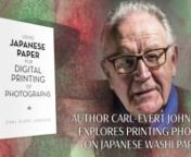 Digitally printing photos on Japanese paper can yield tremendous results for photographers who are interested in experimenting with new methods. But beware: The common concept of how photographs should look will be challenged if you decide to use this technique. Carl-Evert Jonsson shares his experiences using the experimental technique in this book. After using Japanese papers (washi) for paintings and collages, he started to use the papers for his photos. This technique is not an alternative to