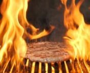cooking-meat-for-burger-on-grill-in-slow-motion-fl-79KMSH5.mov from grill