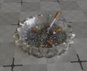 Hi everyone!nnI would like to share one more asset from my personal project that I&#39;m currently working on in my spare time. I decided to work on the complex details more necessary than shot requirement to study.nAll the Ashtray modeling and the cigarette blocking I made in Maya using the poly by poly method, I sculpted the cigarette details and the ashes in ZBrush, and I made the scatter for ashes using MASH in Maya . For the all textures I made from scratch in Substance Painter. For Look Develo