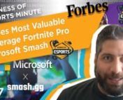 A week of news covering the intersection of business and gaming / esports, all in about one minute – everything you need to know from the “profit of esports” himself.nn027 - December 13, 2020nnIn this week’s business of esports minute, the most valuable esports companies, 8 year-old Fortnite pro, and Microsoft acquiring Smash.gg.nnFrom the keyboard to the boardroom, this is the Business of Esports Minute! Every single week, I, Paul Dawalibi, the prophet of esports, will be bringing you m