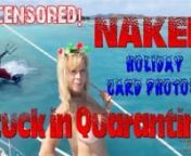 In the beautiful St Vincent and the Grenadines in the Caribbean, we were so bored as we waited to get out of Quarantine.So what did we do?Take naked Holiday card photos of course!And had a visit from Kite Boarding Santa!nALL UNCENSORED!nnWe are Cara and Eddie traveling around the Caribbean on our sailboat.We are a sailing couple traveling on our 40 ft sailboat.These are our adventures!nnWe are Cara and Eddie a sailing couple that enjoy fun, sailing and a life full of adventure!Come a