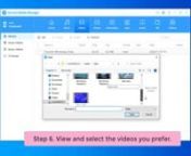Here is how to transfer favorite videos from PC to iPad via Syncios Mobile Manager: https://bit.ly/3FKM5XKnnWhat do you need? nSyncios Mobile Manager(https://bit.ly/3aDW0A5n), one management tool for all smartphones, transfer music, photos, video and more between iPhone. iPad, Android phone and computer.It comes with handy tools: One-Click Backup/Restore, HEIC Converter, Photo Compression, Ringtone Maker, Audio Converter and Video Converter.nnHow to do?nnStep 1. Firstly launch Syncios Toolkit