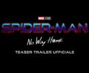 5 Spider-Man No Way Home (2021) Primo Trailer ITA del Film Marvel con Tom Holland - HD from spider man 2021 trailer