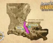 American Detour plunges into the Atchatalaya Swamp of Louisiana , offering an inside look into the landscape of the deep south, and the rich musical traditions that flourish there at the Festival International in Lafayette.