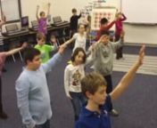 Fourth graders created their own choreography for some of the dances from Act II of Tchaikovsky&#39;s