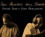 In this video, legendary keyboardists George Duke and Greg Phillinganes create an impromptu Jazz trio with the Trilian Acoustic Bass 1 sound from our Trilian Total Bass Module - with Bob Wilson laying down his trademark drumming. nnEnjoy! :-)nnVisit the Spectrasonics site to download the MP3 of this song and find out more about the series: spectrasonics.net