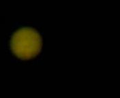 Through telescope in Waukegan, IL.Using my Sanyo FH1 1080p 60fps camcorder.I do not have the mount for the camera so this is manual video through the eyepiece.I was amazed that I was able to do this.FH1 has an awesome CMOS sensor.