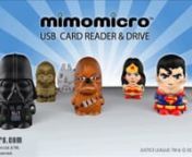 www.mimoco.comnnMimoco has been the home of the MIMOBOT Designer USB flash drive, the first character-based memory stick, for over 6 years now. We were the first to bring Art &amp; Design to personal tech, and our product lines have included awesome fan favorite licensed characters and designs by world famous artists alike.nnNow, Mimoco, Inc. is thrilled to unveil a brand-new product line of fashionable personal data storage devices called MIMOMICRO™. The MIMOMICRO product line is a smaller, m
