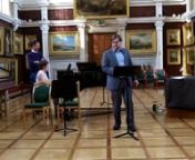 1. Grotesque 2. Drop the CurtainnMusic composed by Kelvin ThomsonnWords by Charles Dickens, selected and arranged by Chris Moon-LittlenVideo of rehearsal at the Picture Gallery, Royal Holloway, University of London 21.5.12nChris Moon-Little baritonenLaurie O&#39;Brien Piano